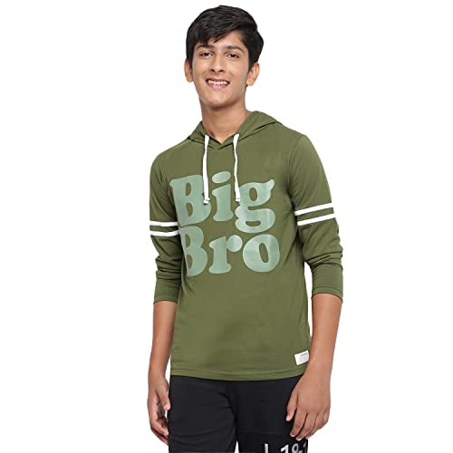 Image of Lil Tomatoes Boys Cotton Hooded T-Shirt