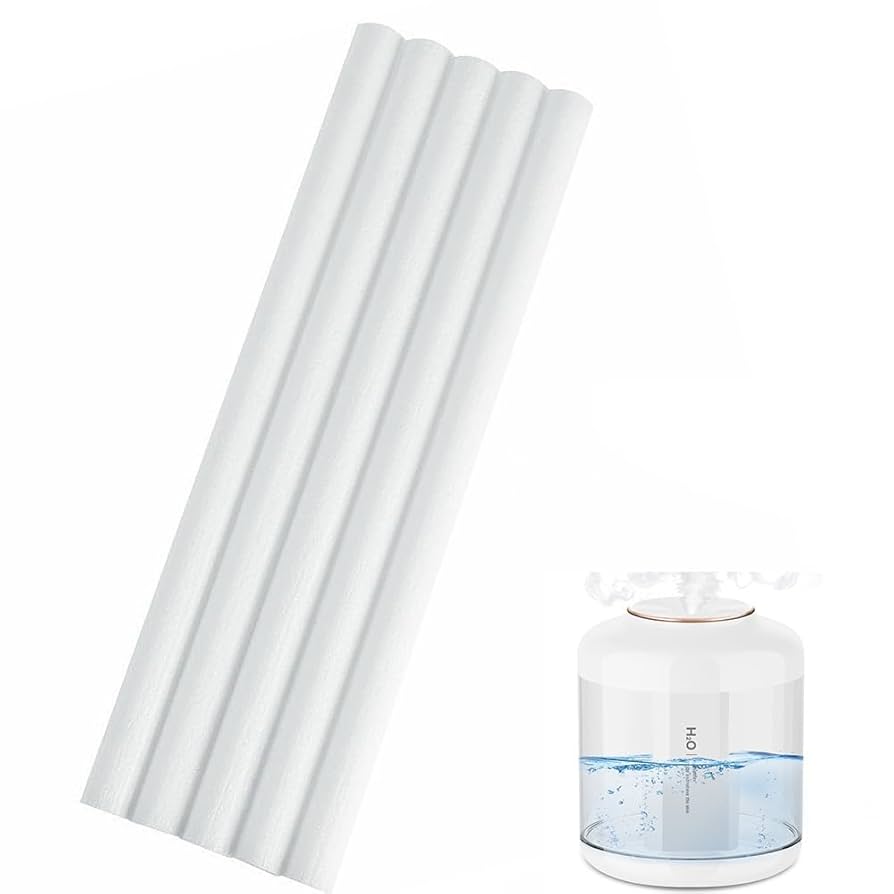 ❣️残り1点❣️綿棒 卓上加湿器専用 超吸水 給水芯 交換フィルター Amazon | 【裁断可&5本セット】 卓上加湿器 給水芯 給水棒 綿棒