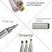 Shuttle Art 26 Colors Skin Tone & Hair Dual Tip Alcohol Based Art Markers, Permanent Marker Pens Double Ended with Fine Bullet and Chisel Point Tips Perfect for Face, Flesh, Manga, Portrait, Sketch