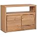 vidaXL Buffet 80 x 30 x 60 cm Bois de Teck Massif