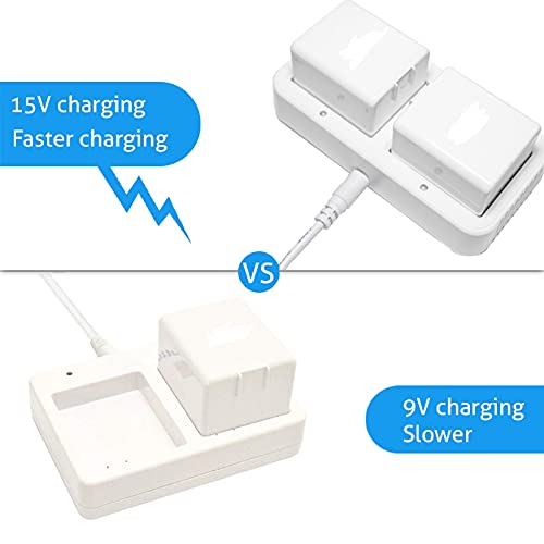 Charger Station (Mps Chip Mp2615Gq) Compatible With Arlo Pro, Arlo Pro 2, Arlo Go, Arlo Security Light, Fireproof Material Adapter With 1.2M Long Cable #TOP5
