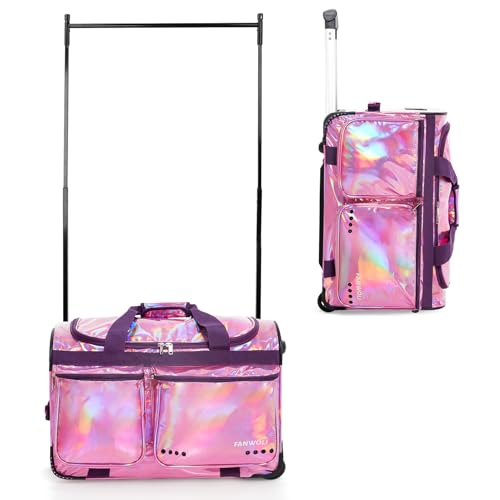 Fanwoli 23" Dance Bag with Rack and Curtain | 360° Comprehensive Privacy Protection | No Exposure Risk3