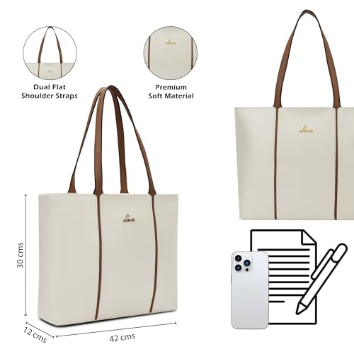 Image of Lavie Women's Morgan Colourblock Tote Bag | Tote Bag for Work | Ladies Purse | Stylish Shoulder Bag | Gift for Women