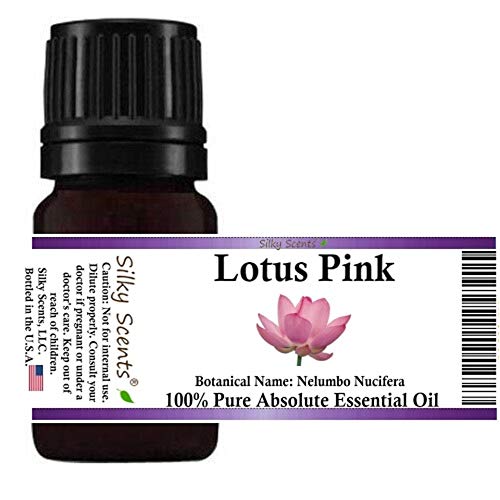 Lotus Pink Absolute Essential Oil (Nelumbo Nucifera) 100% Pure and Natural 10 ML
