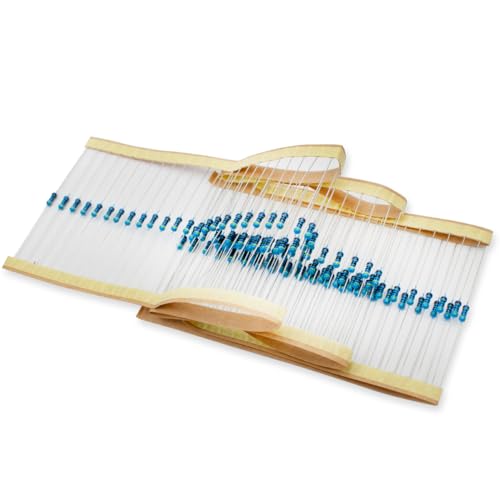 Image of Innfeeltech 100 Pcs 1/4W 1% Tolerance 470 Ohm Metal Film Resistor Resistance for DIY Project and Experiments