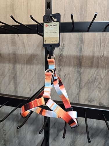 Flamingo Dog Harness Step&Go Naja Mix S 25-45cm 25-45cm 15mm - Image 4