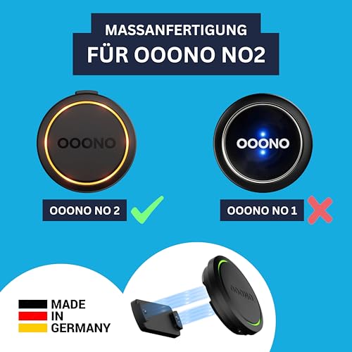CLEANUX Onooo Blitzer Halterung & onoon Blitzer Halter – Auto-Halterung für Ooono Co-Driver No2 – Blitzerwarner Zubehör – fester Halt – einfache Montage – ooono halterung auto magnet – Made in Germany