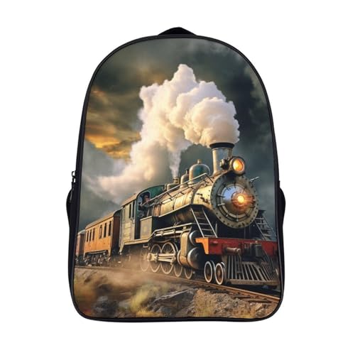 Sac à dos train à vapeur idéal pour l'école et les sorties de votre enfant