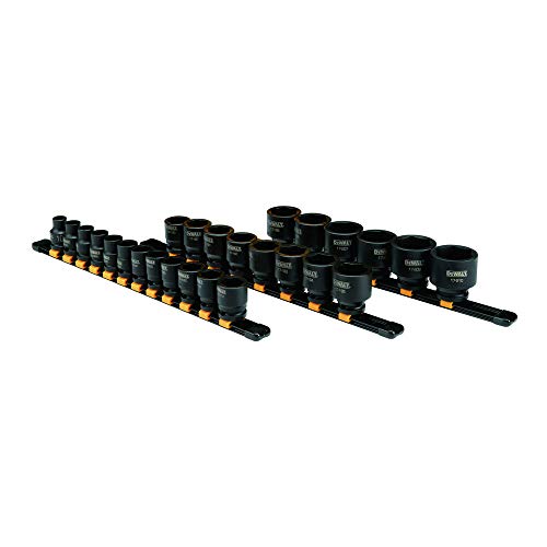 DEWALT DWMT19243 26PC MM 1/2' Drive Impact Socket Set