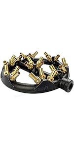 Propane Wok Burner Town Food Service 226916NW/PLT Volcano Burner