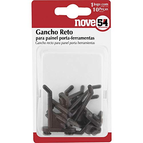 Gancho Reto Para Painel Porta-ferramentas Nove54 Nove 54