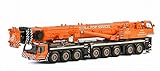 WSI für LIEBHERR LTM 1500-8.1 Kran für Global Port Services 1/50 Druckguss-Modell, fertiger Lastwagen