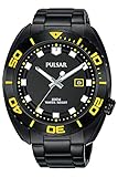 pulsar armbanduhr Die Uhr hat eine Wasserdichtigkeit von 10 bars.