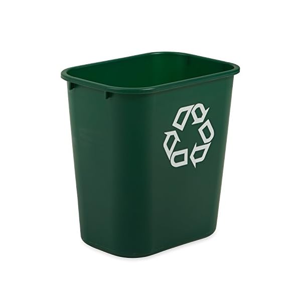 Rubbermaid Commercial Products Recycling-Abfalleimer, 26,6 l, grün, FG295606GRN