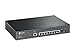TP-Link 8 Port Gigabit Switch | L2 Managed w/Console Port | 2 SFP Slots | Rackmount | Limited Lifetime Protection | Support L2/L3/L4 QoS, IGMP and LAG | IPv6 and Static Routing (T2500G-10TS)