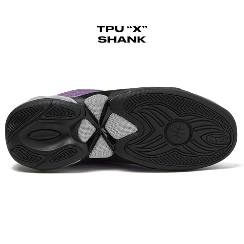Image of AND1 Mad Game Pro Mens Basketball Shoes, Basketball Shoes Men, Retro Leather Athletic Sports Sneakers