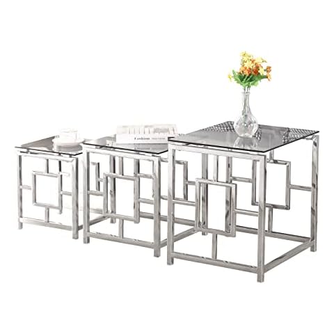 JaHECOME Lot de 3 Tables Gigognes Cover