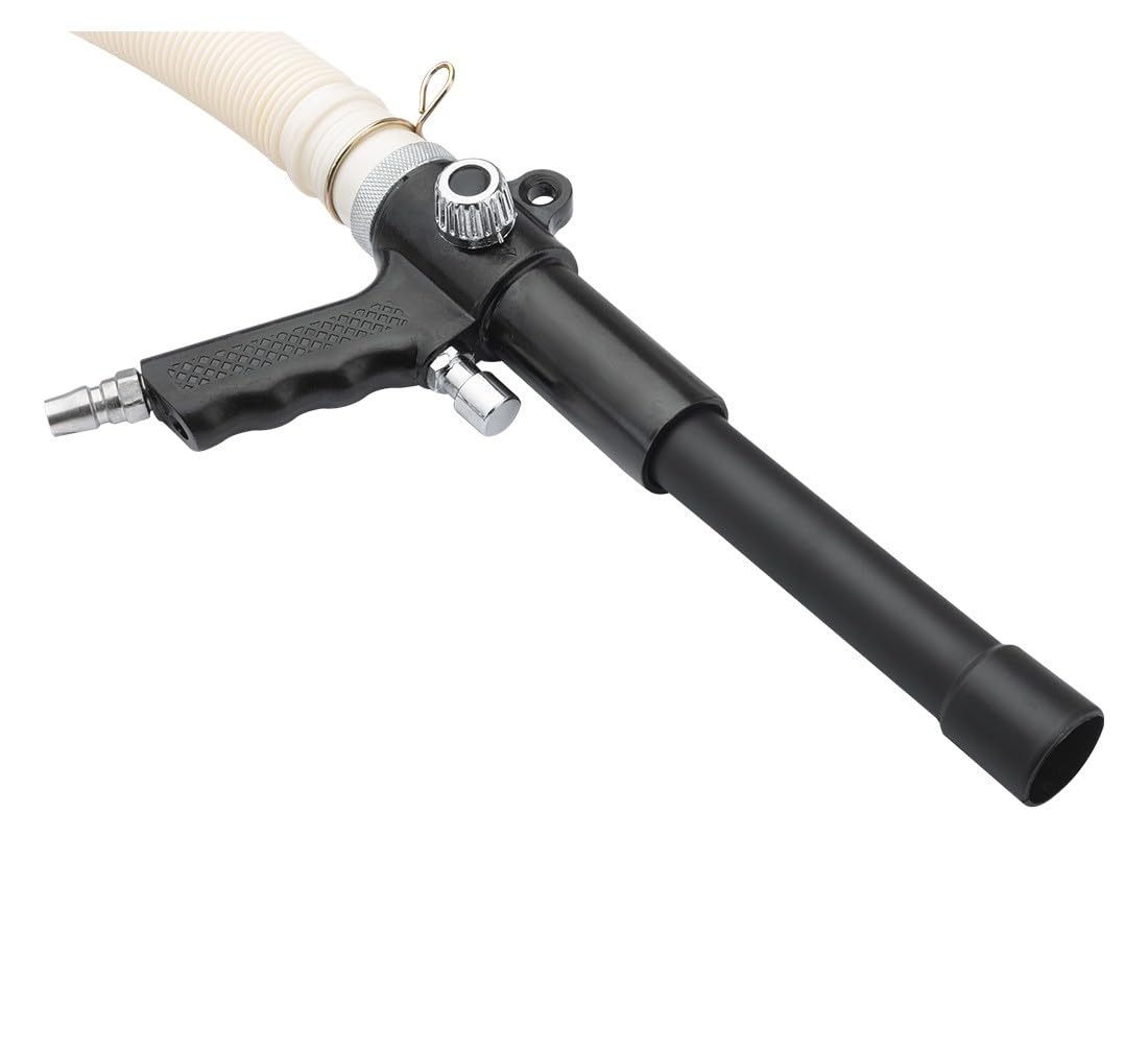 Ar Aspirador de Aire Comprimido y Soplador Neumático SIO con Accesorios – Doble Función Aspirar y Soplar – Potente, Compacto y Profesional para Taller y Limpieza Industrial