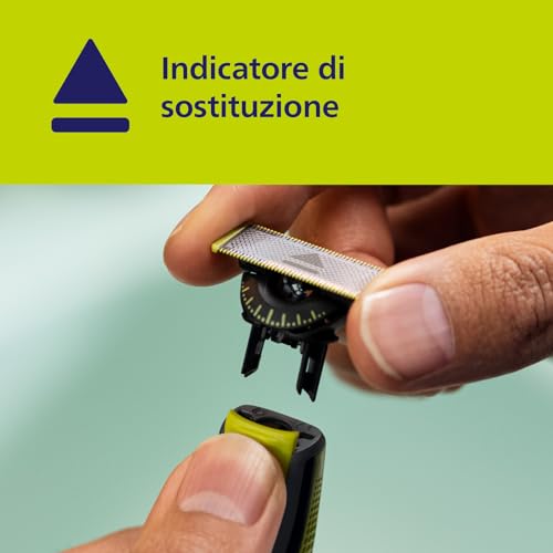 Philips OneBlade 360 Autentici Lame di ricambio per rasoio elettrico OneBlade, pettine regolabile 5in1, acciaio inossidabile resistente, rade, regola, e rifinisce, confezione da 2 (modello QP420/60) - 8