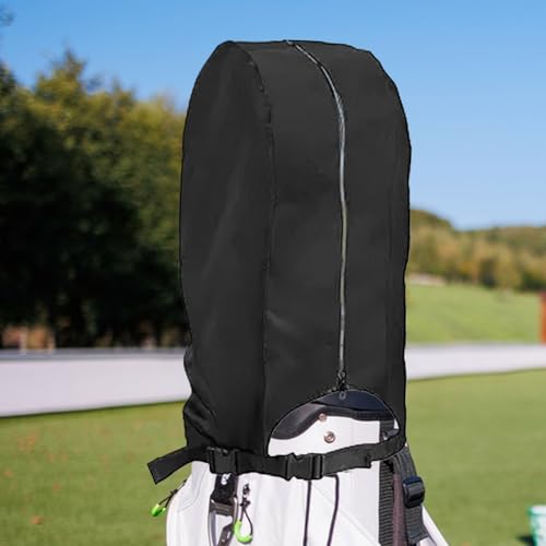 Housse de protection pour sac de golf imperméable et cagoule pliante pour les parcours