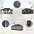 ALAULM 12'x20' Hardtop Gazebo, Outdoor Double Roof Canopy with Netting and Curtains, Galvanized Metal Frame, Sunshade for Patio, Backyard, Deck and Lawns-Gray