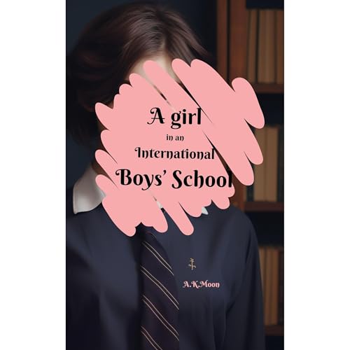 A girl in an International Boys’ School Audiolibro Por A.K. Moon arte de portada