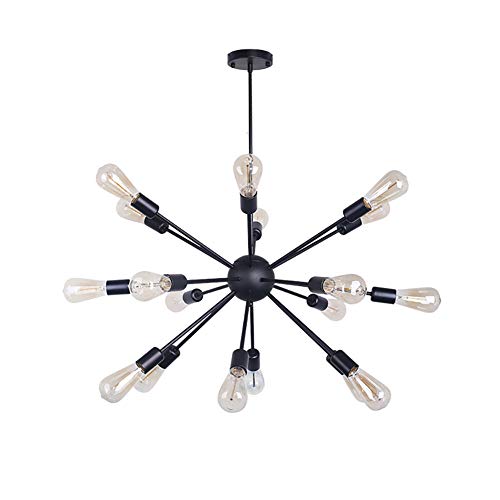Lustre suspension vintage et plafonnier industriel en verre clair pour éclairage de maison