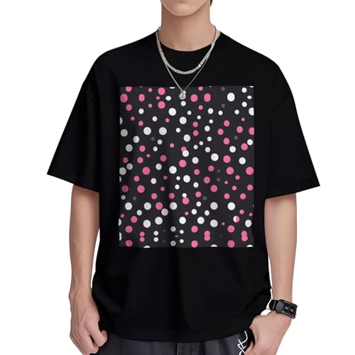 T-shirt coton femme à pois noirs chic pour le quotidien