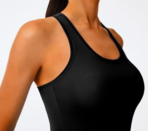 JOYSPELS Workout Tank Tops for Women - Butter Soft Racerback Athletic Tops Sleeveless Gym Yoga Shirts3