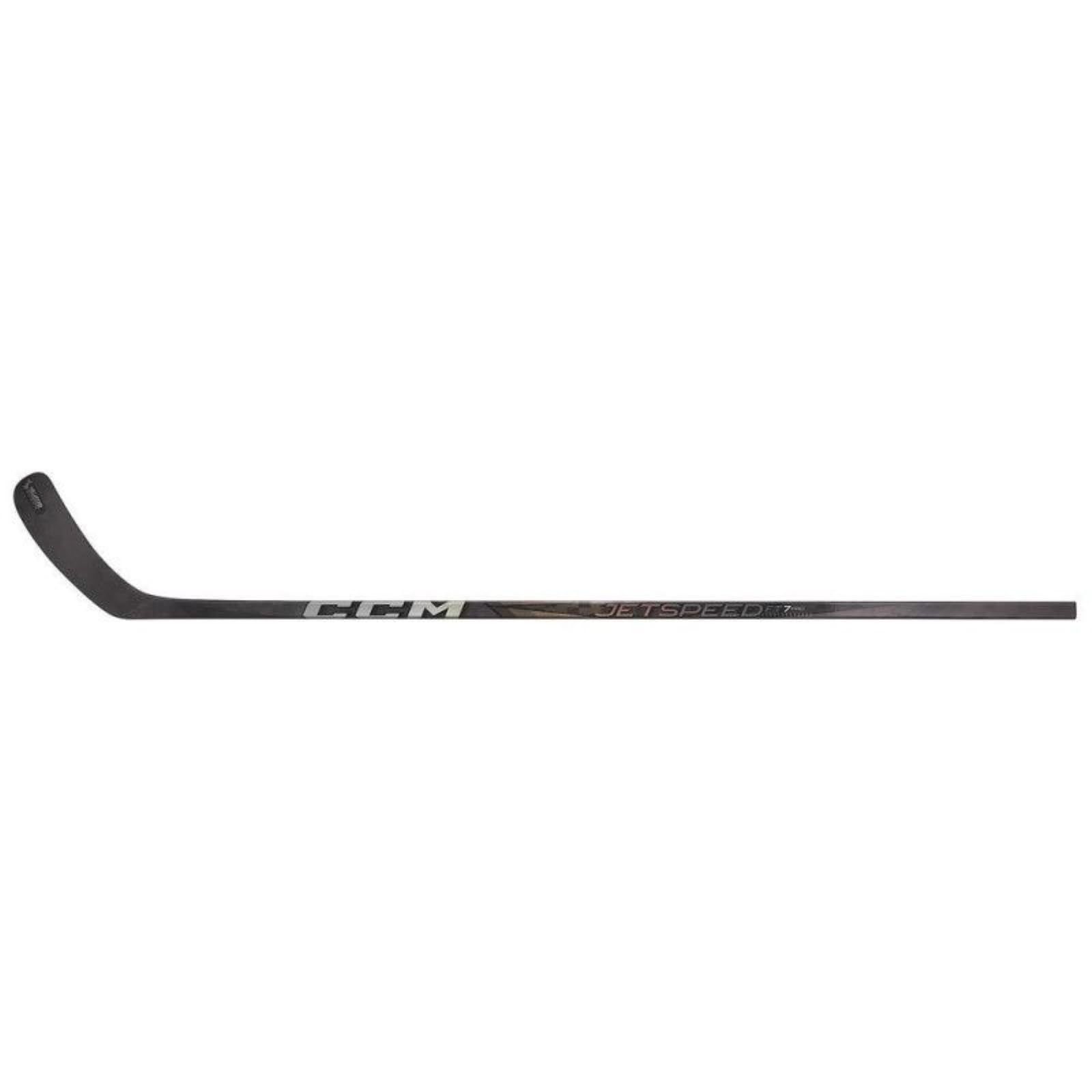 CCM JetSpeed FT7 PRO Senior Custom Crosse de hockey sur glace Chromé