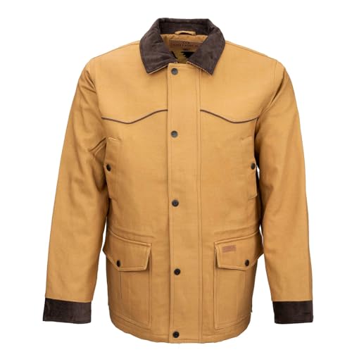 Outback Trading Company Men's 29757 Cattleman Long Sleeve Taffeta Lined Cotton Outdoor Casual Western Jacket