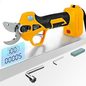Electric Pruning Shears for DEWALT 20V Battery, Brushless Portable Cordless Pruning Shears with 1.2” Cutting Diameter Cordless Garden Pruner for Tree Branch, Replacement Blade Set (Tool Only)