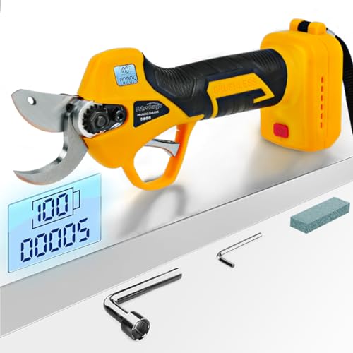Electric Pruning Shears for DEWALT 20V Battery, Brushless Portable Cordless Pruning Shears with 1.2” Cutting Diameter Cordless Garden Pruner for Tree Branch, Replacement Blade Set (Tool Only)