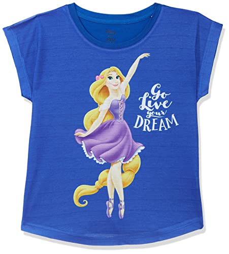 Image of Disney Princess Girl's Cartoon Regular Fit Tops