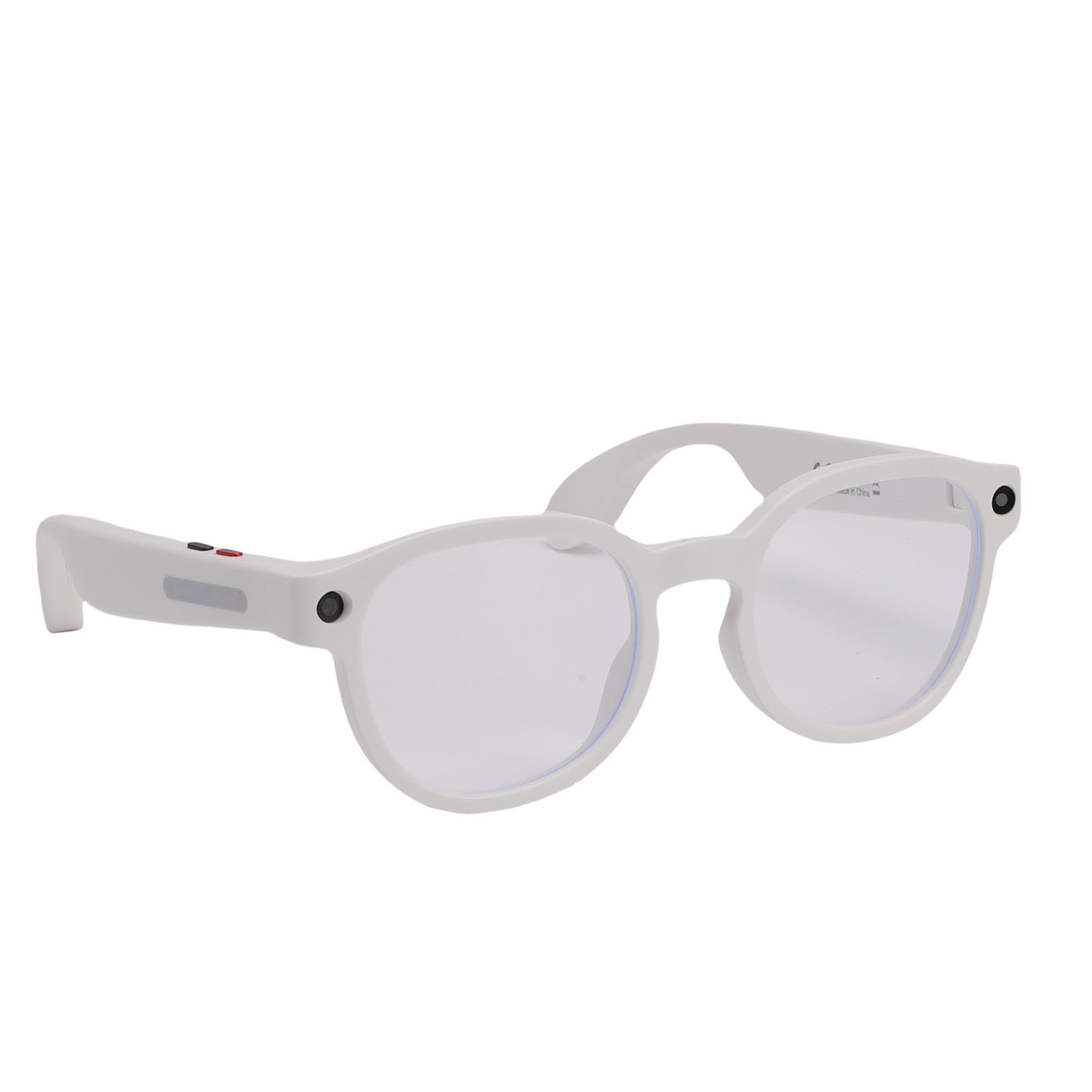 Sxhlseller Smarte KI Brille mit 1080P Kamera, Bluetooth 5.4 Übersetzungsassistent, Geräuschreduzierung Audio, Kabelloses Tragbares Gerät for Vlog Reisen Objekterkennung