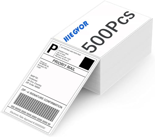 Etiquetas térmicas directas de 4 