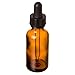 Yesker Amber Glass Bottles for Essential Oils with Glass Eye Dropper 30 ml (1oz) for Essential Oils, Chemistry Lab Chemicals, Colognes & Perfumes- Pack of 6