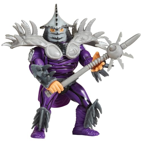 Teenage Mutant Ninja Turtles: Figura básica original de estrela de cinema Super Shredder de 4 polegadas