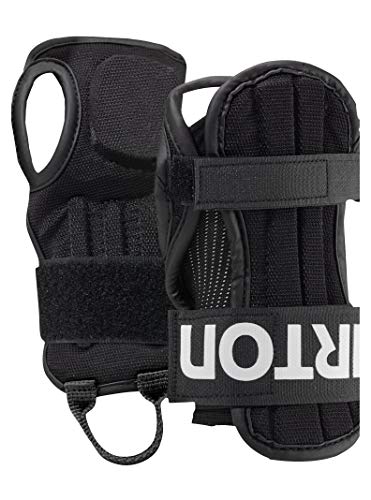 Burton Kids Wrist Guards, True Black, Large
