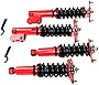 Coilover Struts Suspension Kit Coilover Shocks Full Set Adjustable Replacement AUTOMOTO Fit for 2006-2012 for Mitsubishi Eclipse /2005-2011 for Mitsubishi Galant