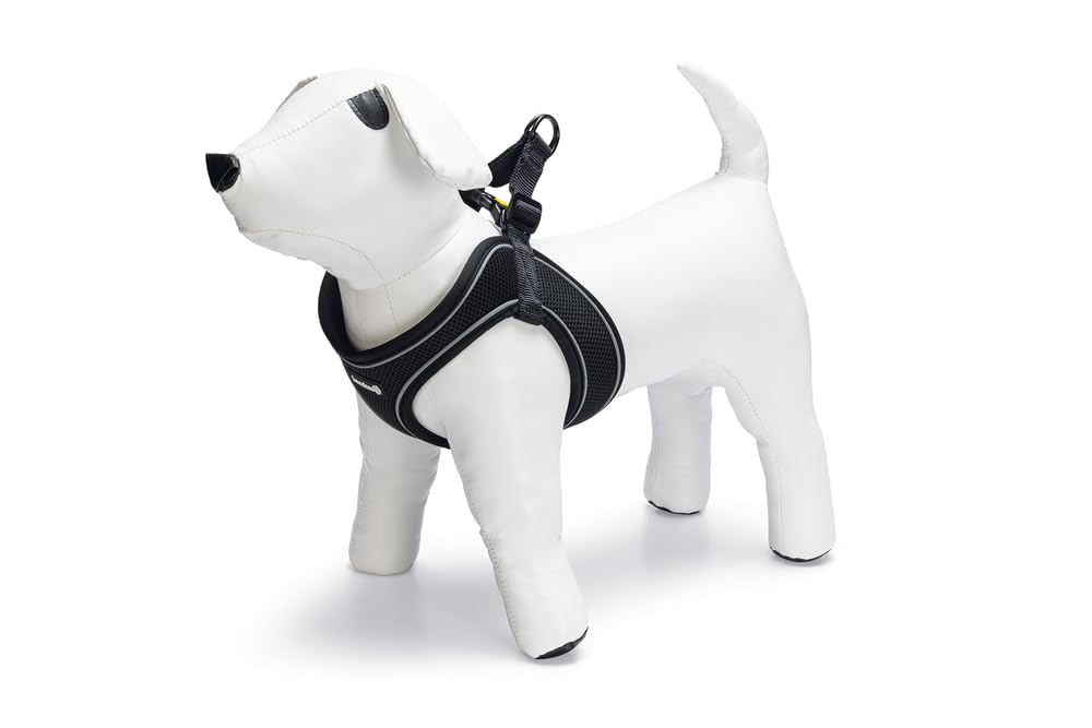 Beeztees Köpek Göğüs Tasması, Neopren, Siyah, S, 38-44cm