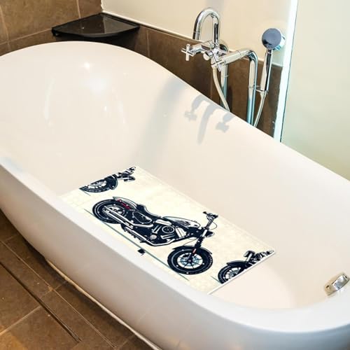 Tapis de bain de moto en PVC de qualité supérieure et durable - 6
