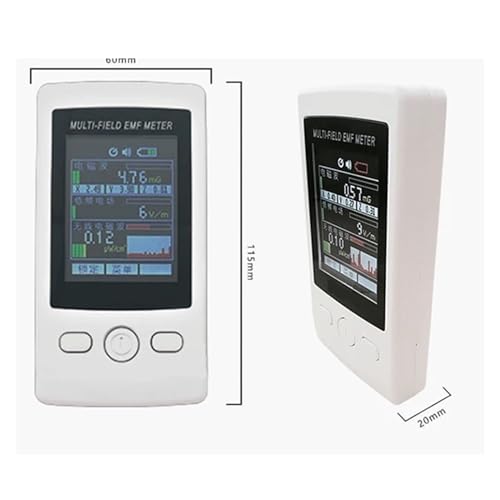 Detector Digital de Campo Eléctrico Gauss 3 ejes NURII miniatura 3