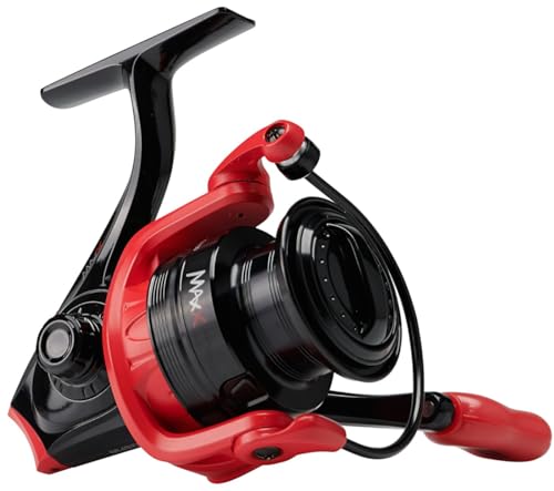 Max X Mulinello Spincast da pesca Pesca Allround Unisex Rosso 10 Mano Destra