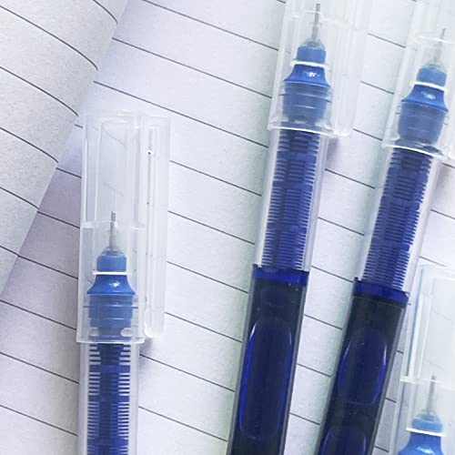 5 bolígrafos roller de tinta líquida punta extra fina pack miniatura 5