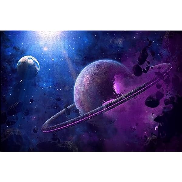 Rompecabezas de Madera 3000 Piezas/Hermosa Galaxia/Regalo para niños o niñas