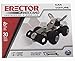 Meccano Erector Building Set of (6) - Miniature Plane, Bi-Plane, Helicopter, Bulldozer, Car, Race Car Bundle