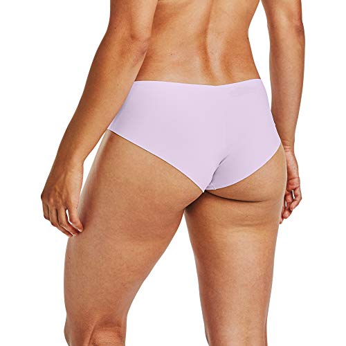 Image of Under Armour Women's Deprecated-3-pack Pure Stretch No Show Hipster Underwear, All-day Comfort Fit & Ultra-soft