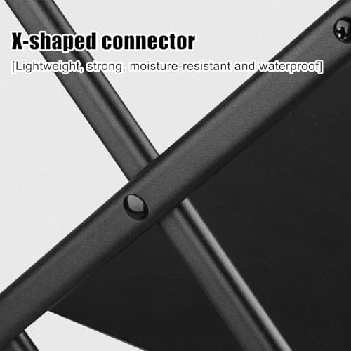 Support de camping pliable à 3 niveaux et étagère de table en bois pour extérieur