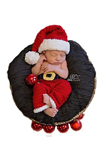 BabyMoon Christmas New Born Baby Photography Shoot Props Costume